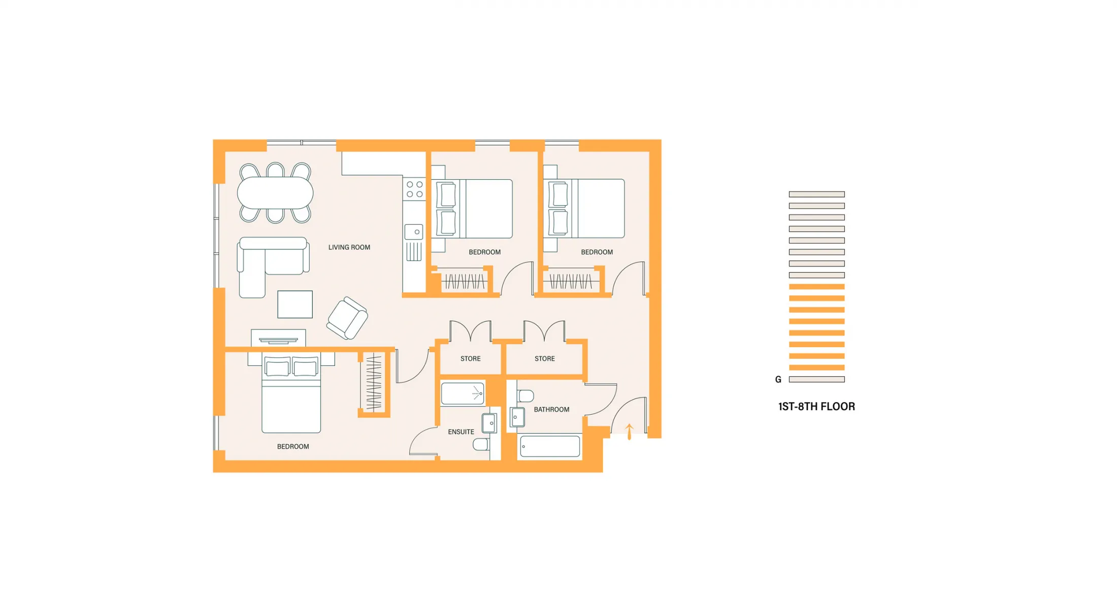 3 Bedroom type A